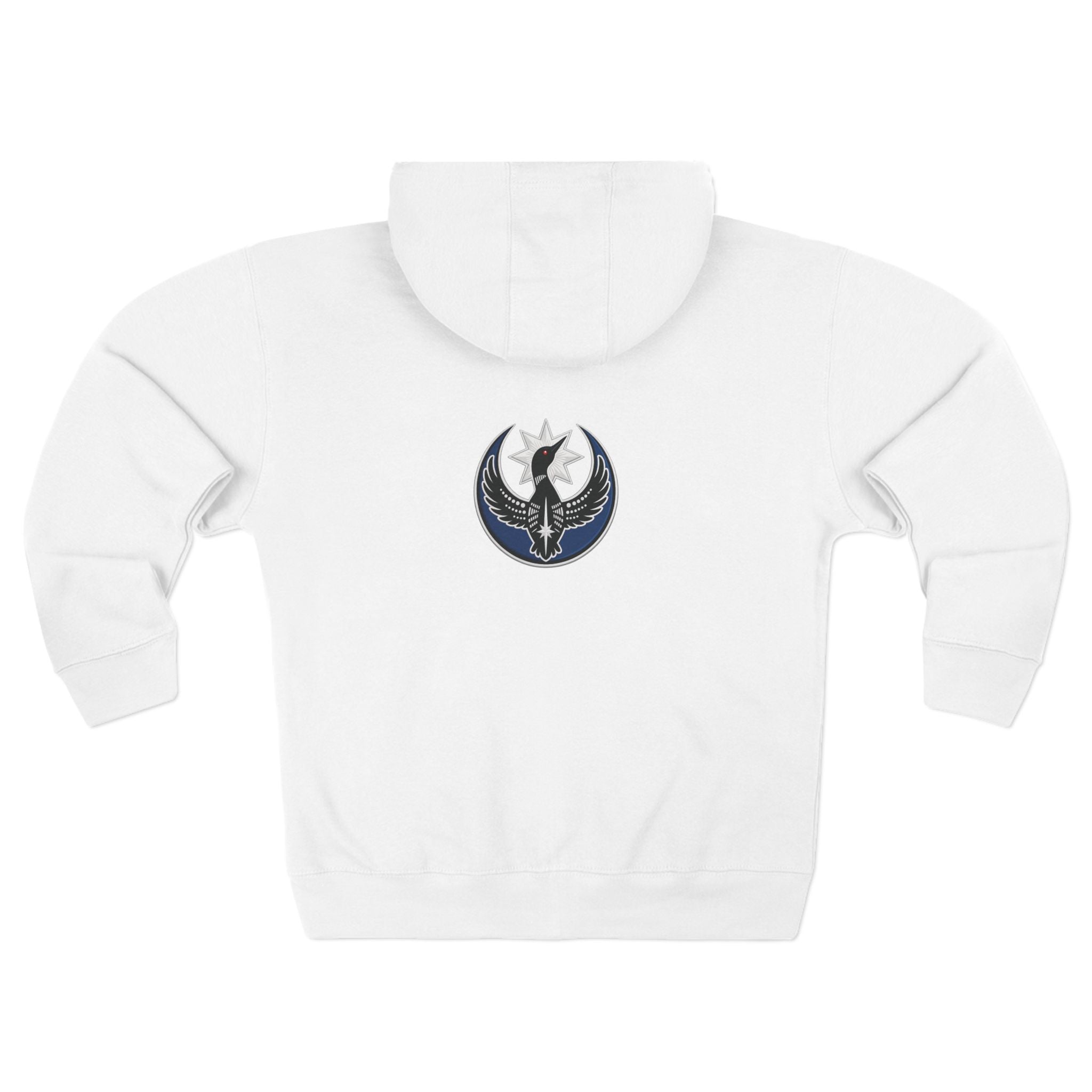 MN Rebel Loon Especial fudjt Zip Hoodie | Front & Back Graphic | 7 Colors