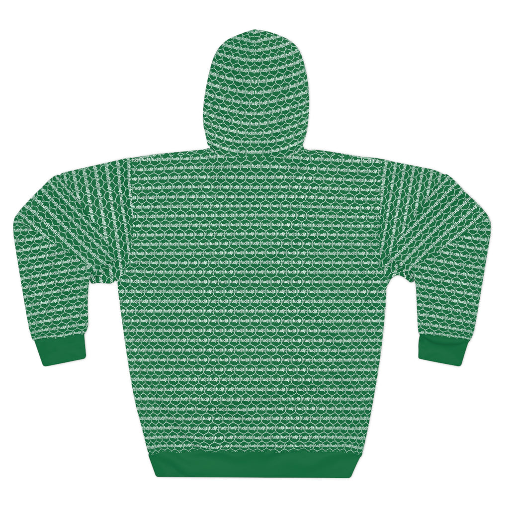 Dark Green fudjt Unbroken Chain Hoodie | All Over 1.25