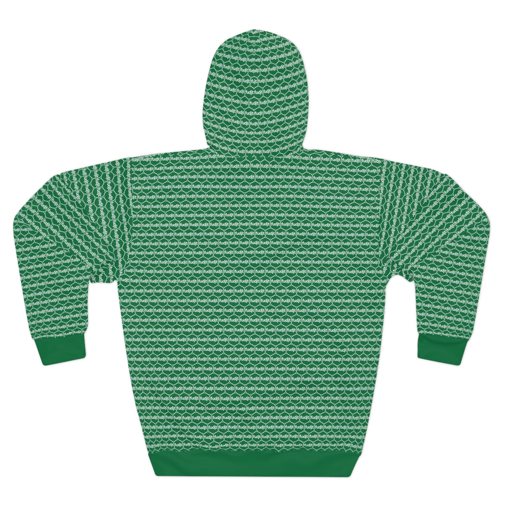 Dark Green fudjt Unbroken Chain Hoodie | All Over 1.25