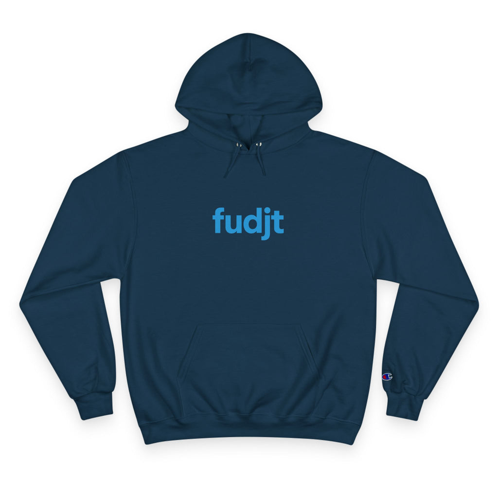 Monster Power Champion Hoodie - Retro Godzilla | fudjt vs. The Machine | Blue fudjt | 7 Colors