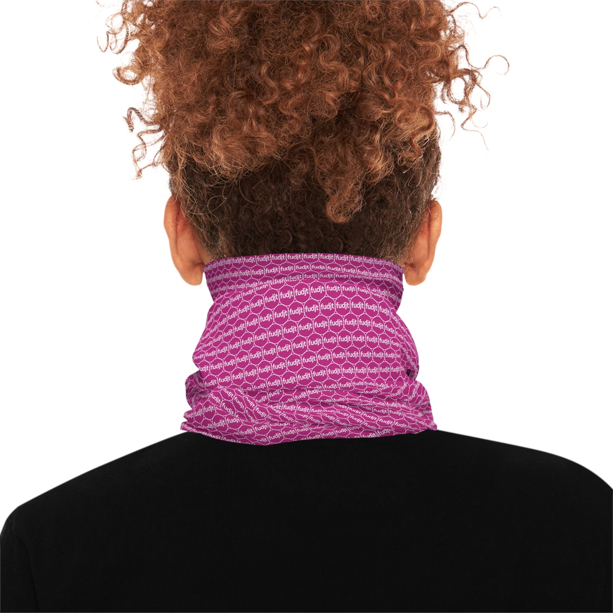 Pink fudjt Unbroken Chain .5 Neck Gaiter
