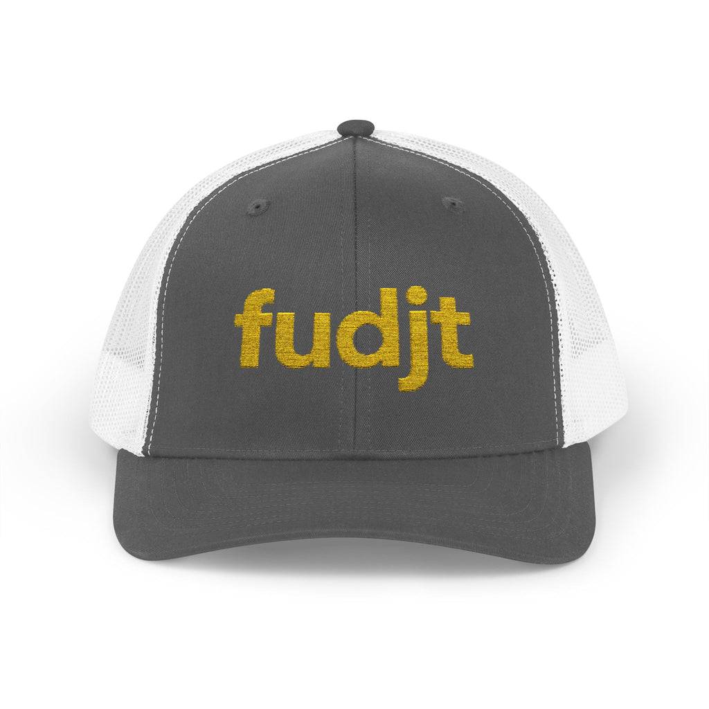 Gold fudjt logo Snapback Trucker Cap | 6 Colors