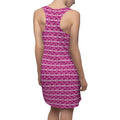 Pink fudjt Unbroken Chain 2.5 Chic Racerback Dress