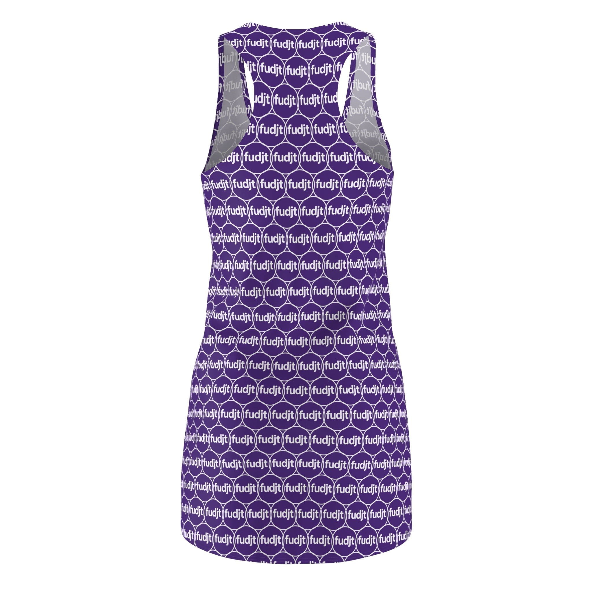 Purple fudjt Unbroken Chain 2.5 Chic Racerback Dress