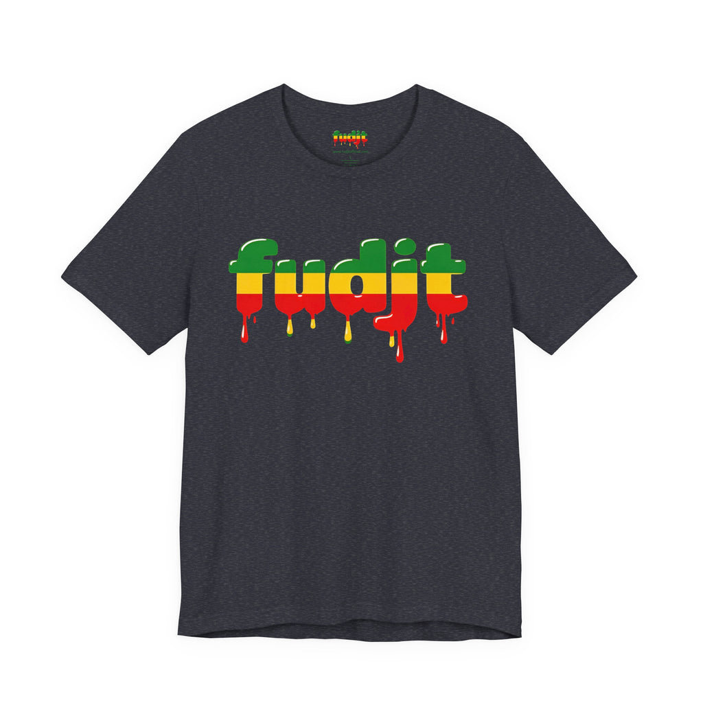 fudit Drip Logo Tee (Rasta Colors)