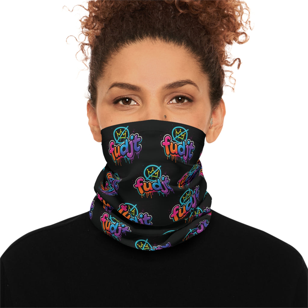 fudjt No Kings Clown Town 3 Neck Gaiter