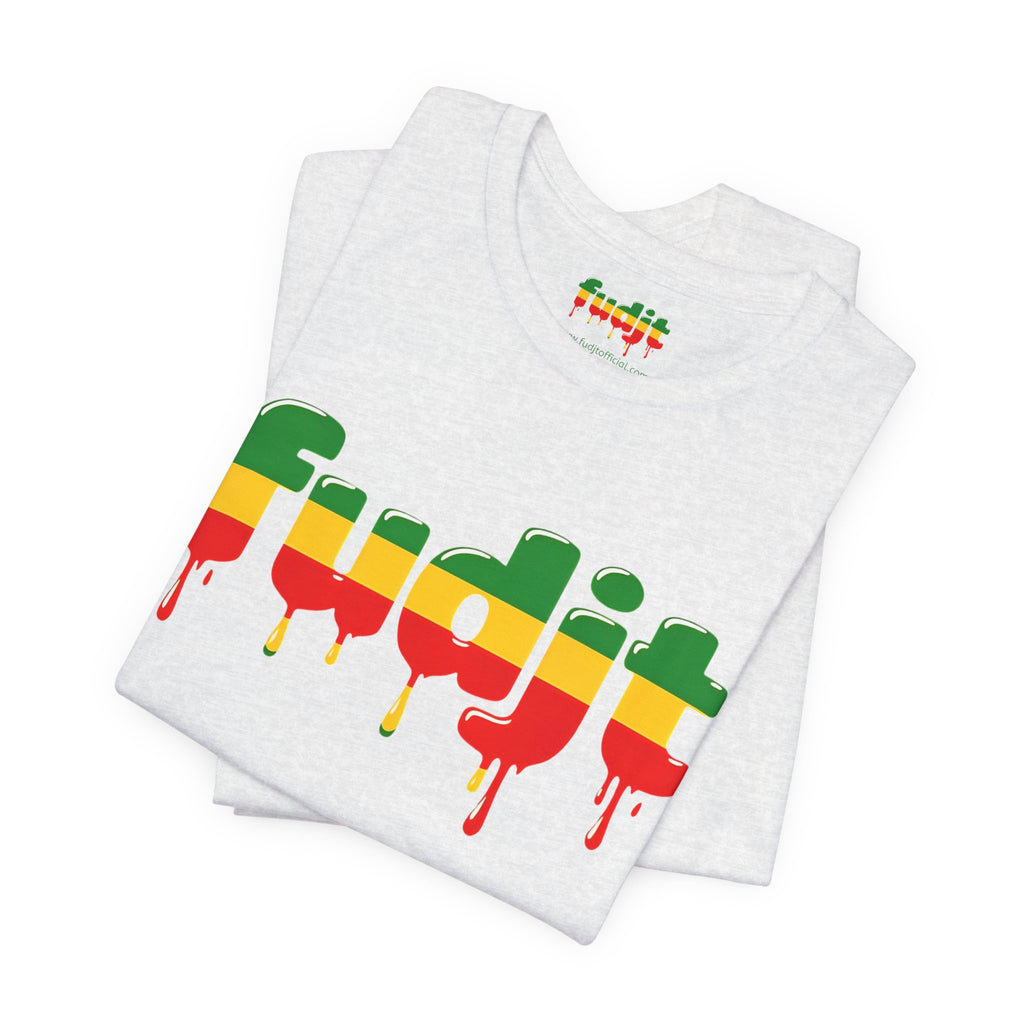 fudit Drip Logo Tee (Rasta Colors)