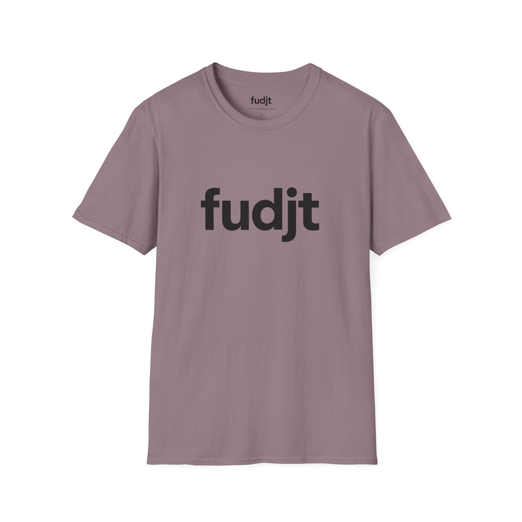 fudjt Everyday Style Black logo Tee | 17 Colors