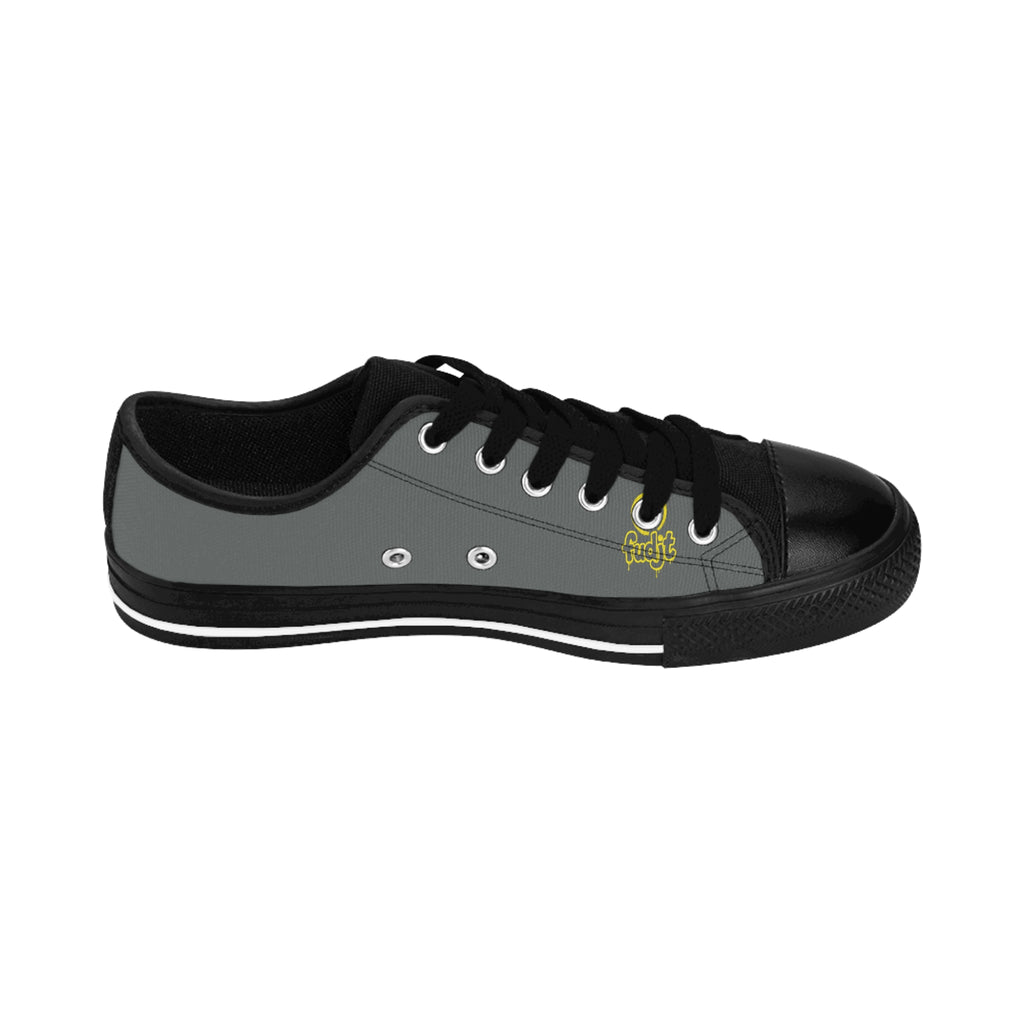 Dark Gray Golden fudjt No Kings Street Style Sneakers | Men & Boys 1.5 Low Top