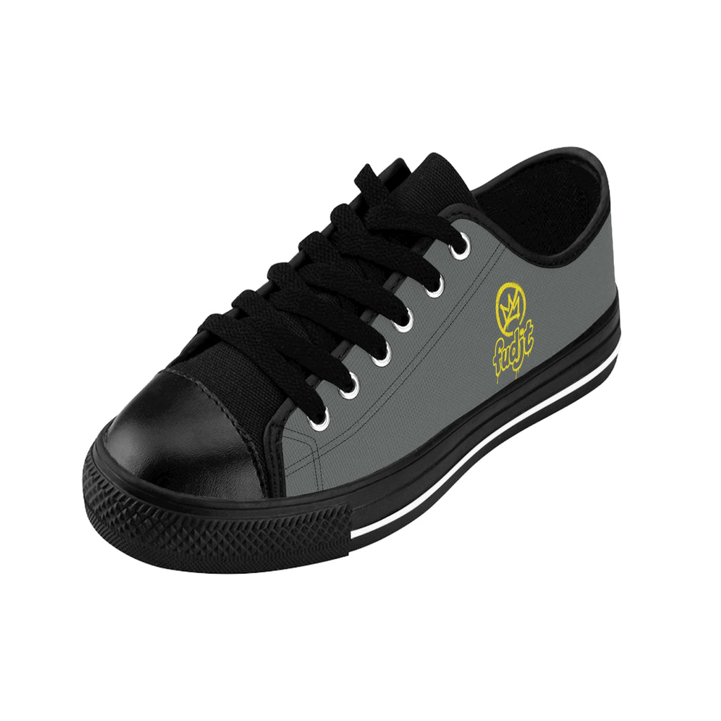Dark Gray Golden fudjt No Kings Street Style Sneakers | Men & Boys 1.5 Low Top