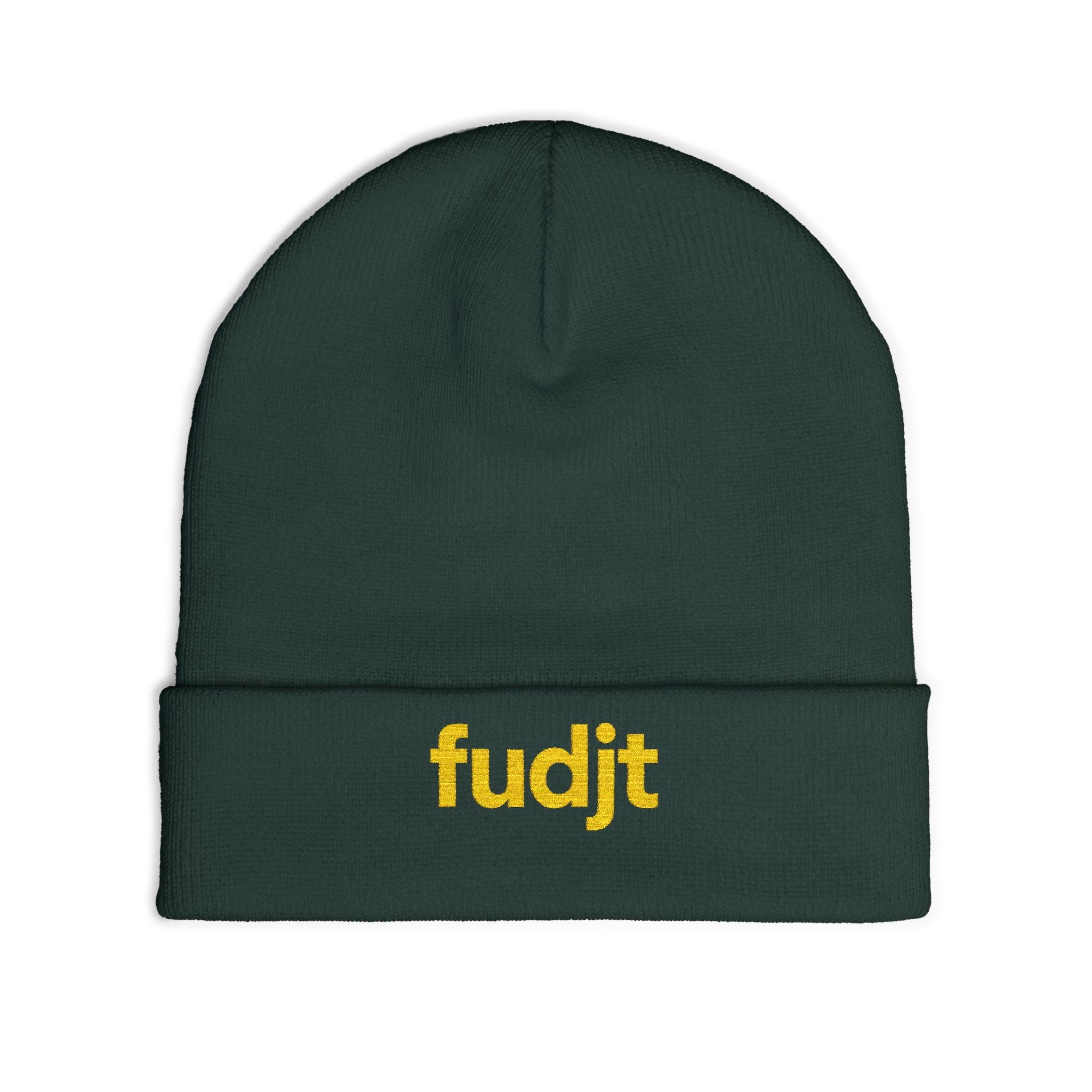 Stylish & Cozy fudjt Knit Beanie | Gold Embroidery | 6 Colors
