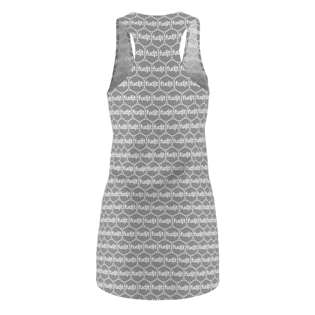 Gray fudjt Unbroken Chain 2.5 Chic Racerback Dress
