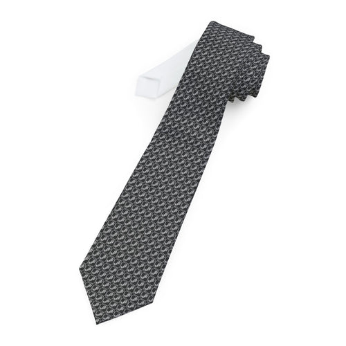 Black & White Unbroken Chain fudjt Necktie 315 - view 2