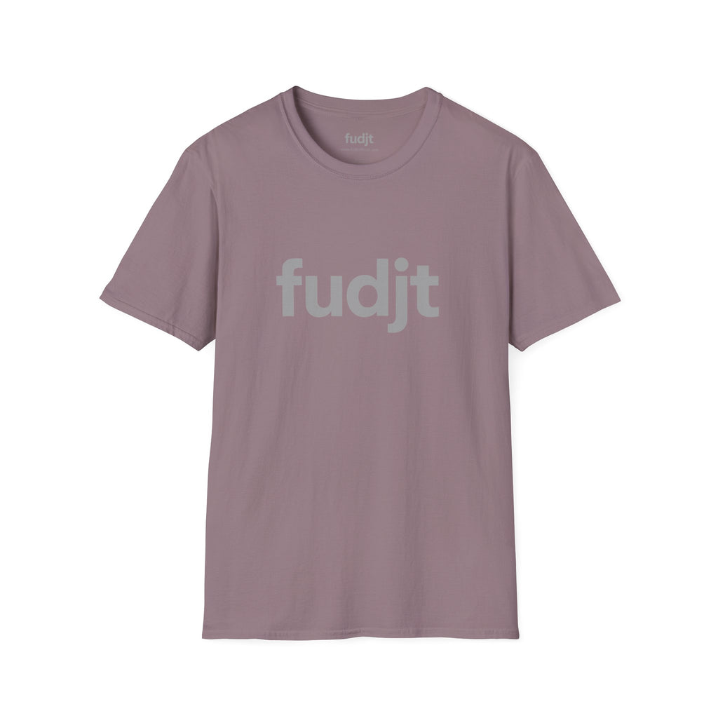 fudjt Everyday Style Gray logo Tee | 16 Colors
