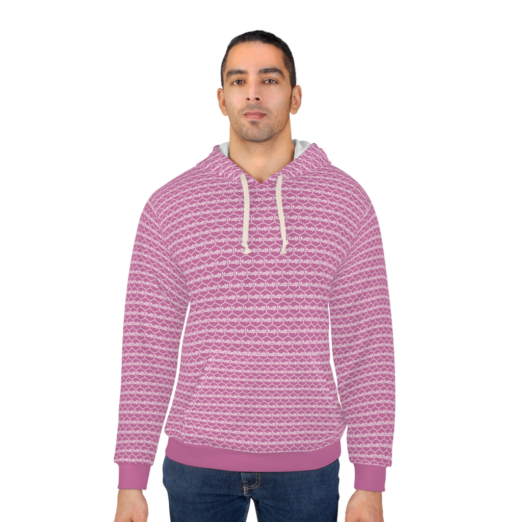 Light Pink fudjt Unbroken Chain Hoodie | All Over 1.25