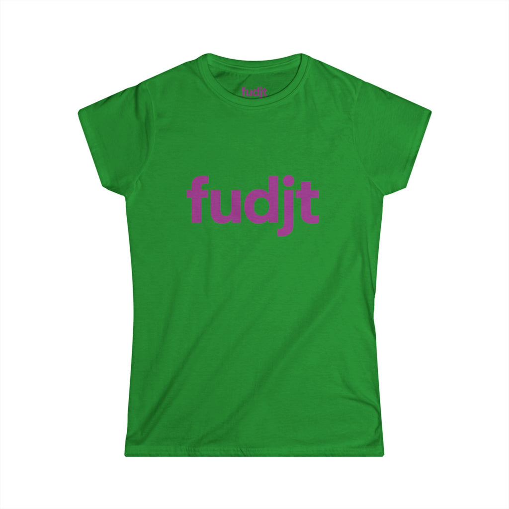 Women's Plum fudjt logo Comfy Stylie Tee | 12 Colors