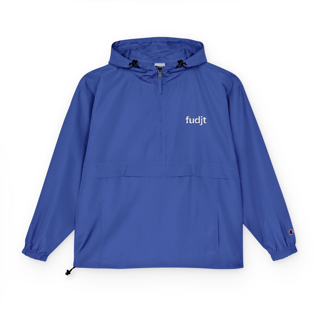 Packable White fudjt logo Anorak Jacket - Champion Unisex Adventure Wear | 6 Colors