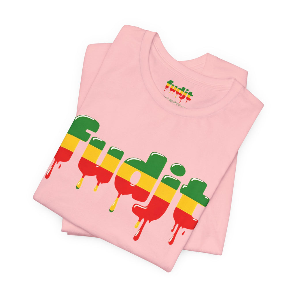 fudit Drip Logo Tee (Rasta Colors)
