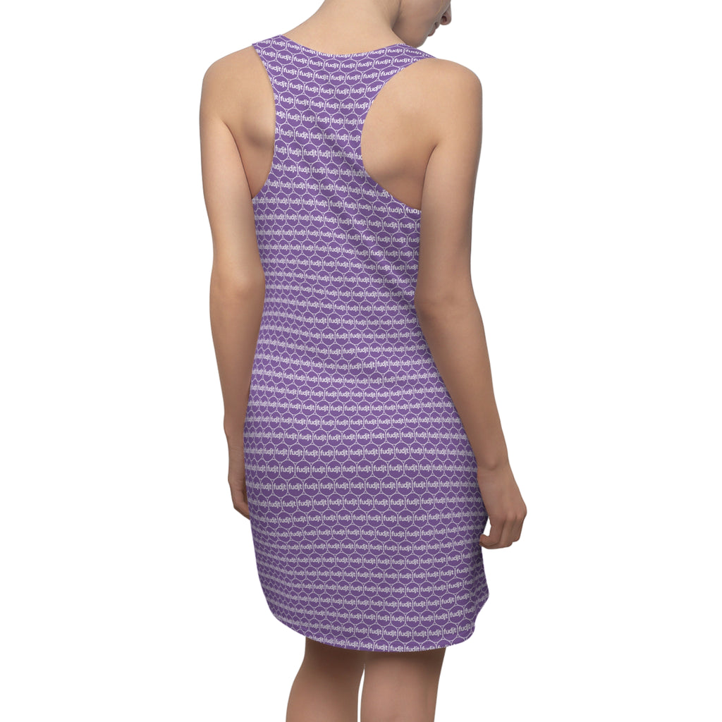 Light Purple fudjt Unbroken Chain 1.25 Chic Racerback Dress