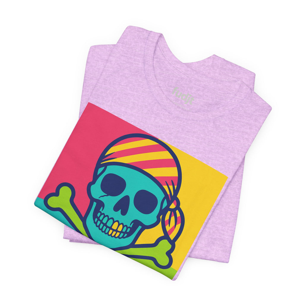 Fudjt "Booty" Skull and Crossbones Tee | 6 Colors