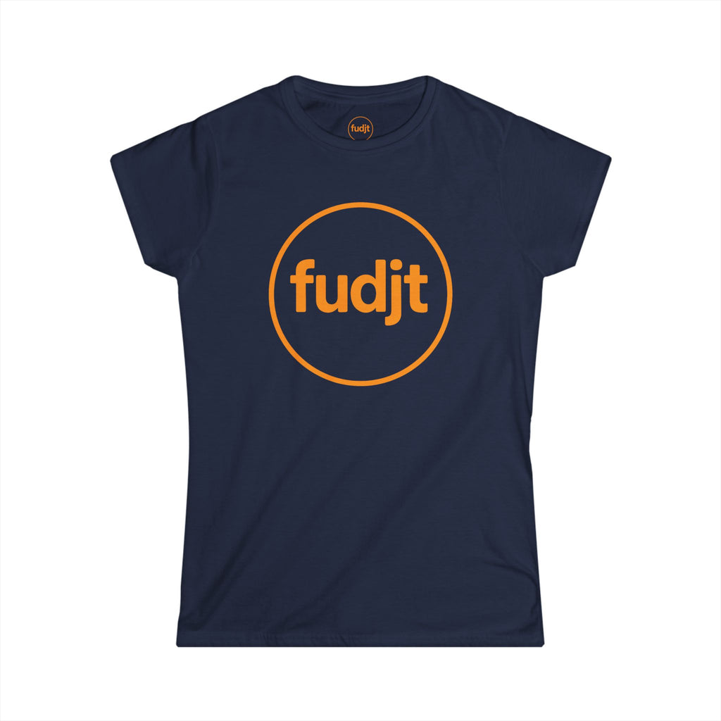 Orange fudjt Circle Women's Comfy Stylie Tee | 12 Colors