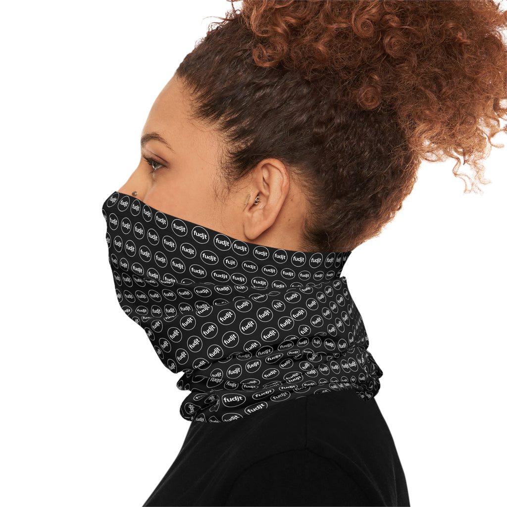 Black & White fudjt Circle .5 Neck Gaiter - view 5