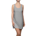 Gray fudjt Unbroken Chain .5 Chic Racerback Dress