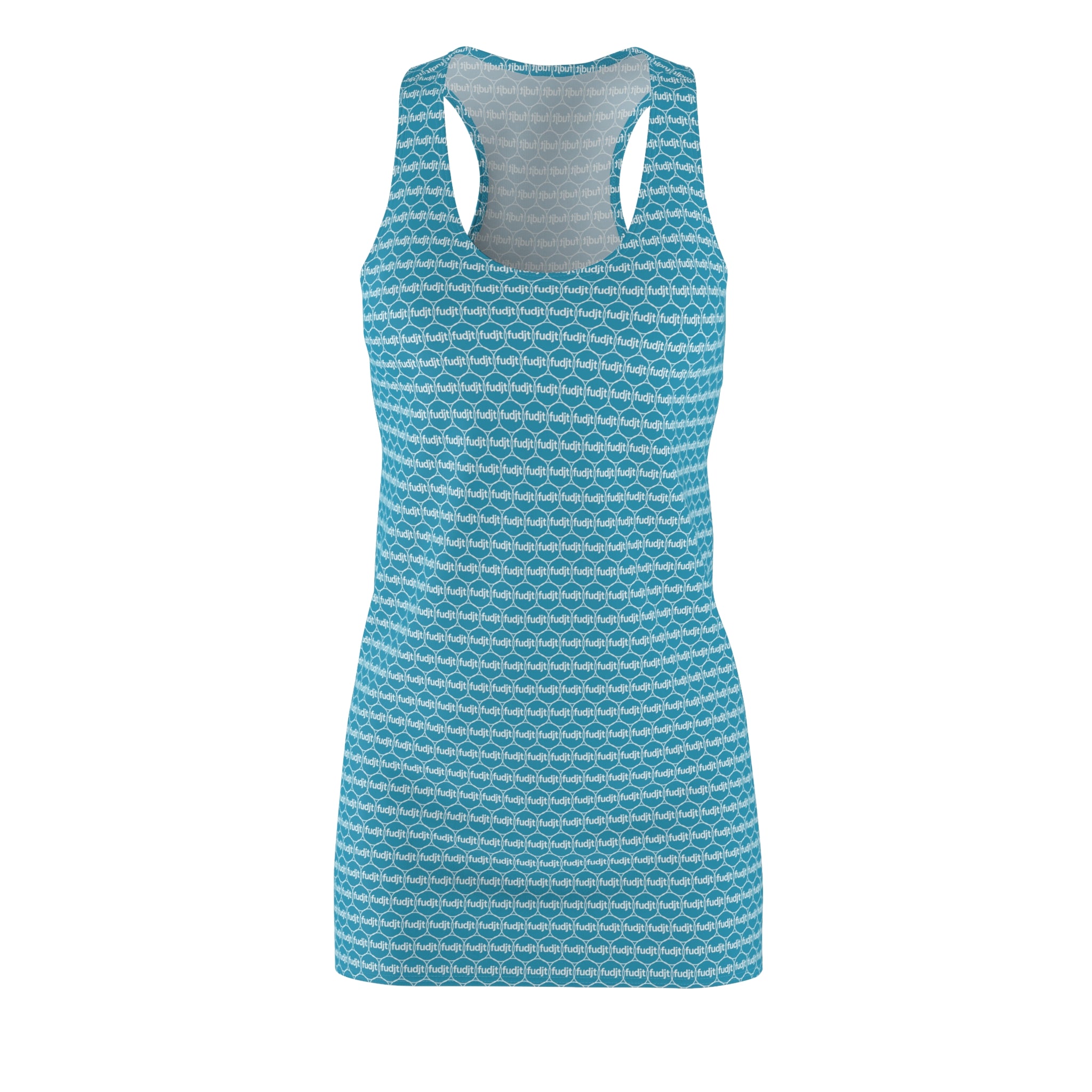 Turquoise fudjt Unbroken Chain 1.25 Chic Racerback Dress