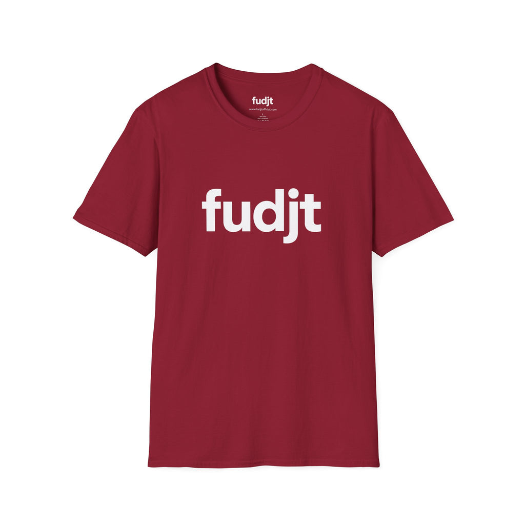 fudjt Everyday Style White logo Tee | 14 Colors