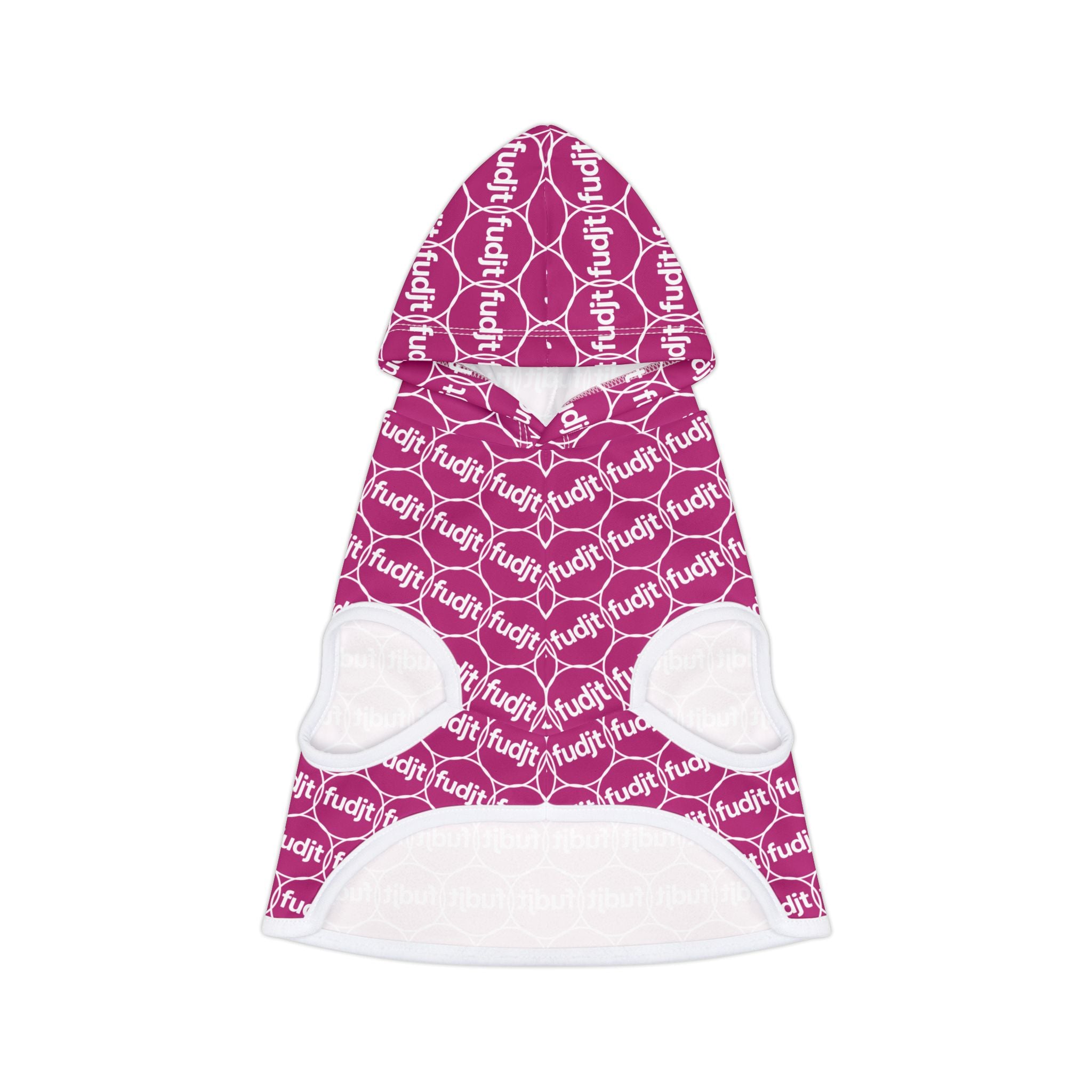 Pink fudjt Pet Hoodie | Unbroken Chain 2.5 | 7 Sizes