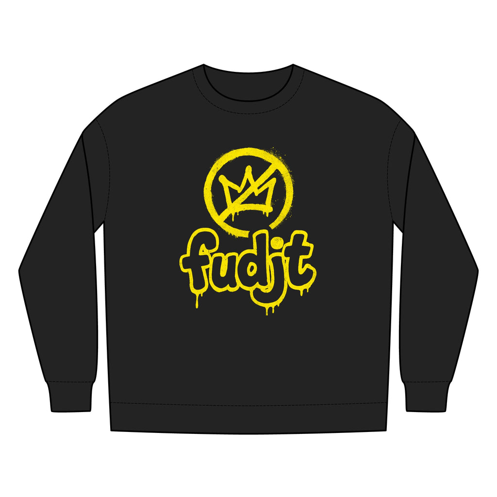 Golden fudjt No Kings Fleece Crewneck Sweatshirt | 8 Colors