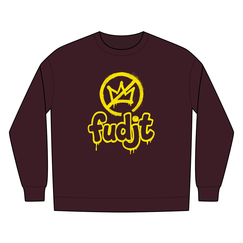 Golden fudjt No Kings Fleece Crewneck Sweatshirt | 8 Colors
