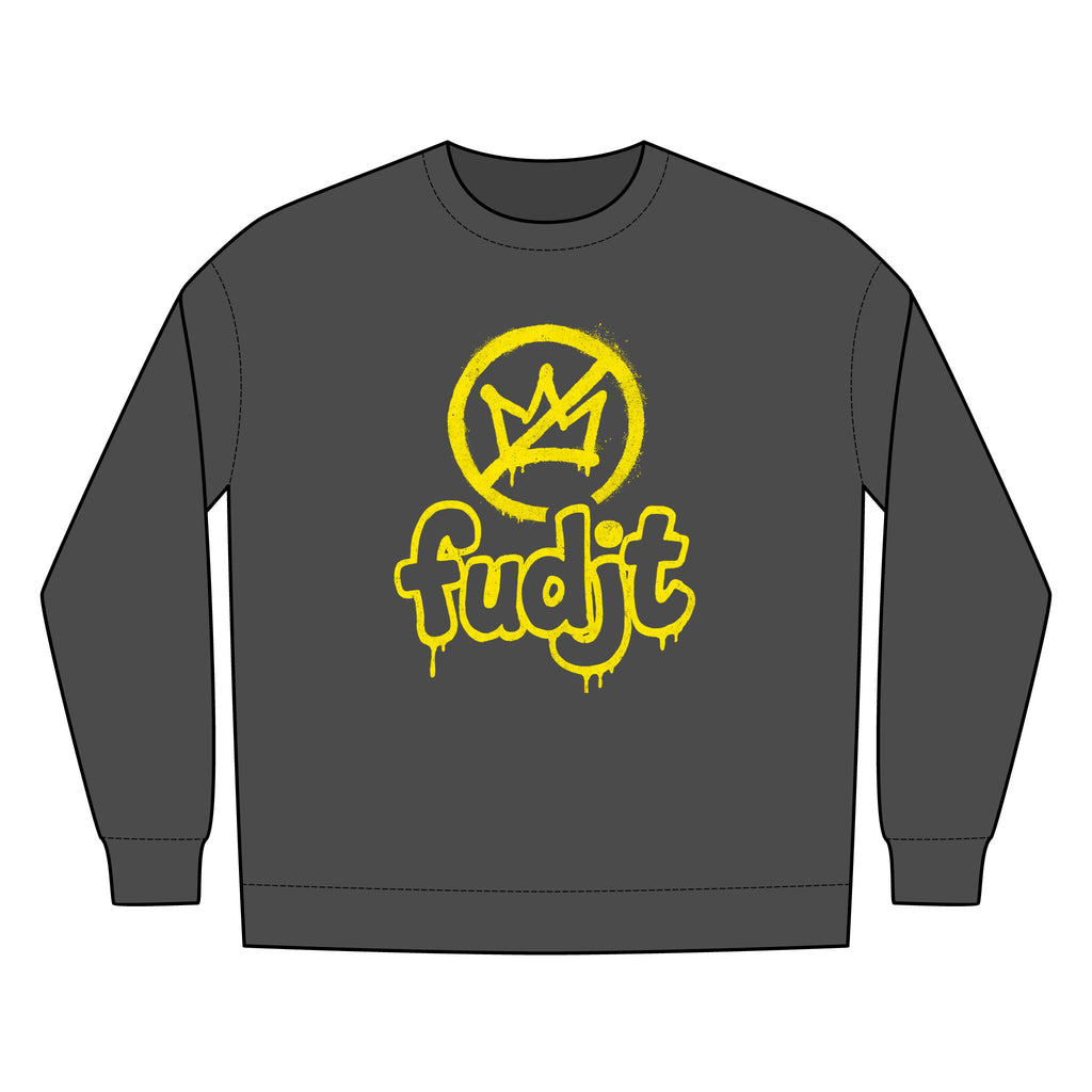 Golden fudjt No Kings Fleece Crewneck Sweatshirt | 8 Colors
