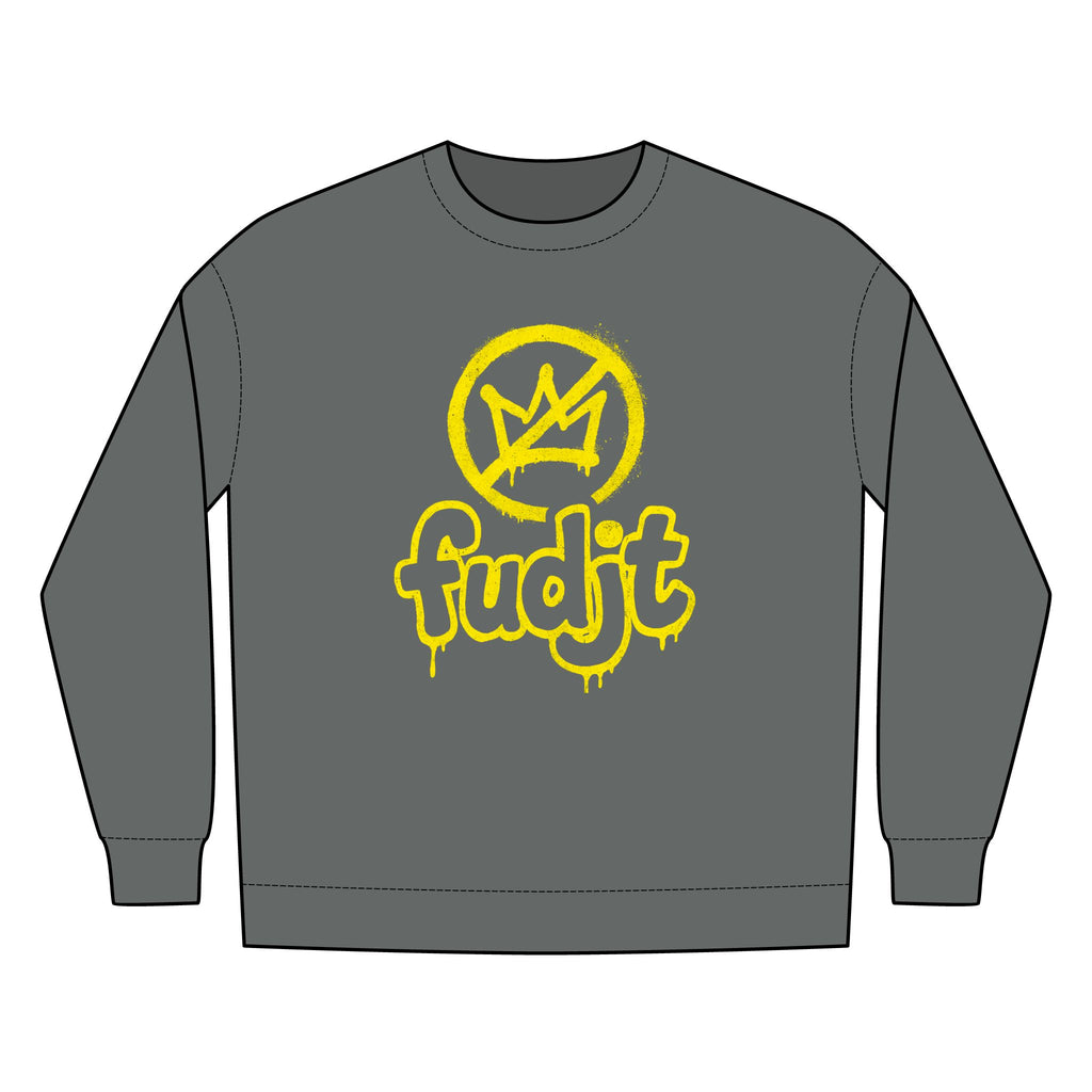 Golden fudjt No Kings Fleece Crewneck Sweatshirt | 8 Colors