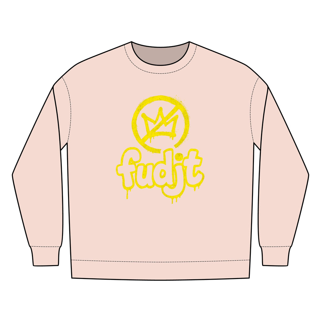 Golden fudjt No Kings Fleece Crewneck Sweatshirt | 8 Colors