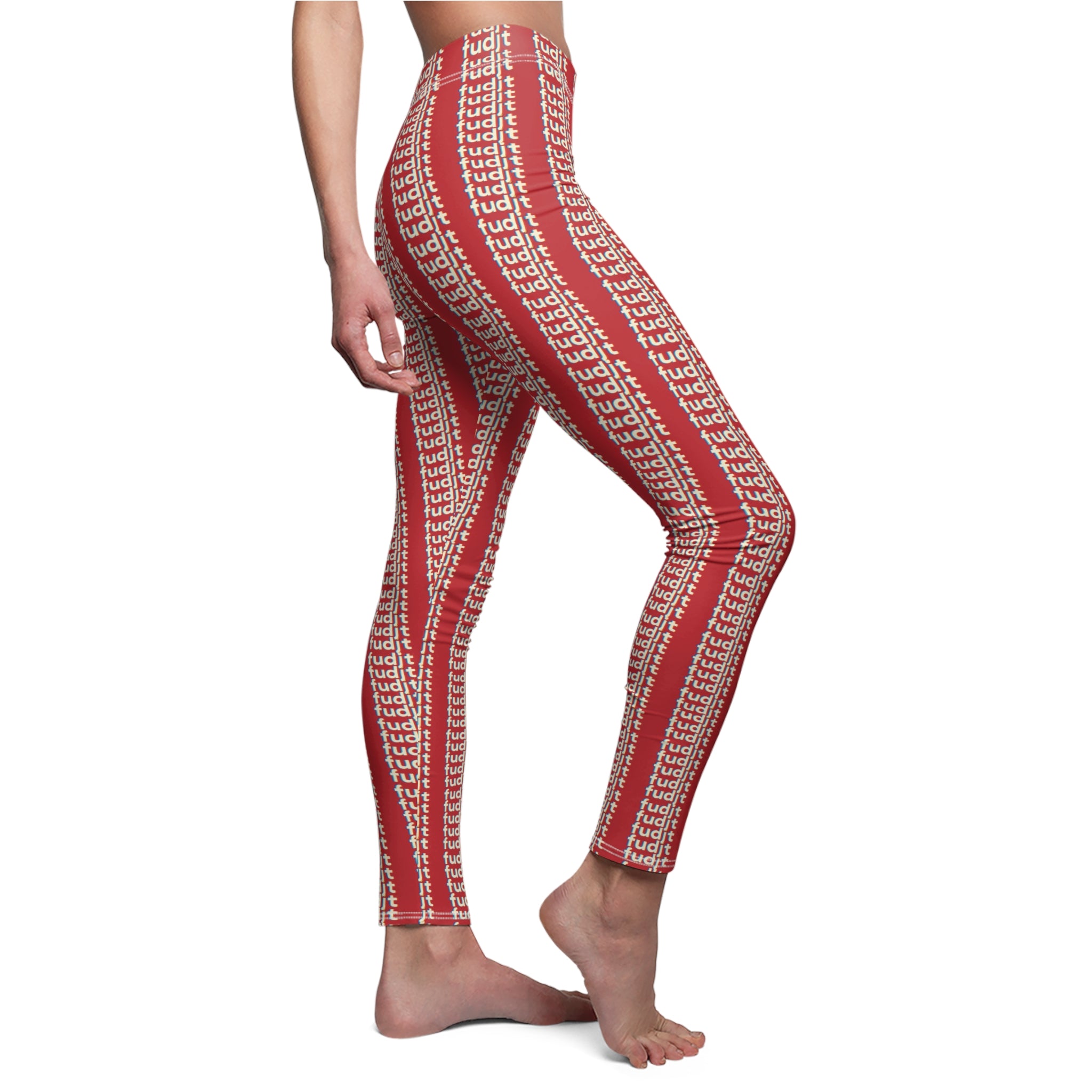 Dark Red fudjt Blindside 2.5 Leggings