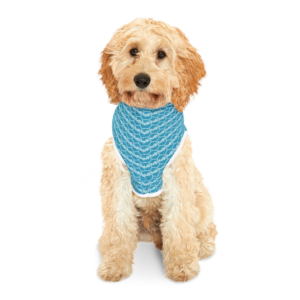 Turquoise fudjt Pet Hoodie | Unbroken Chain 1.25 | 7 Sizes