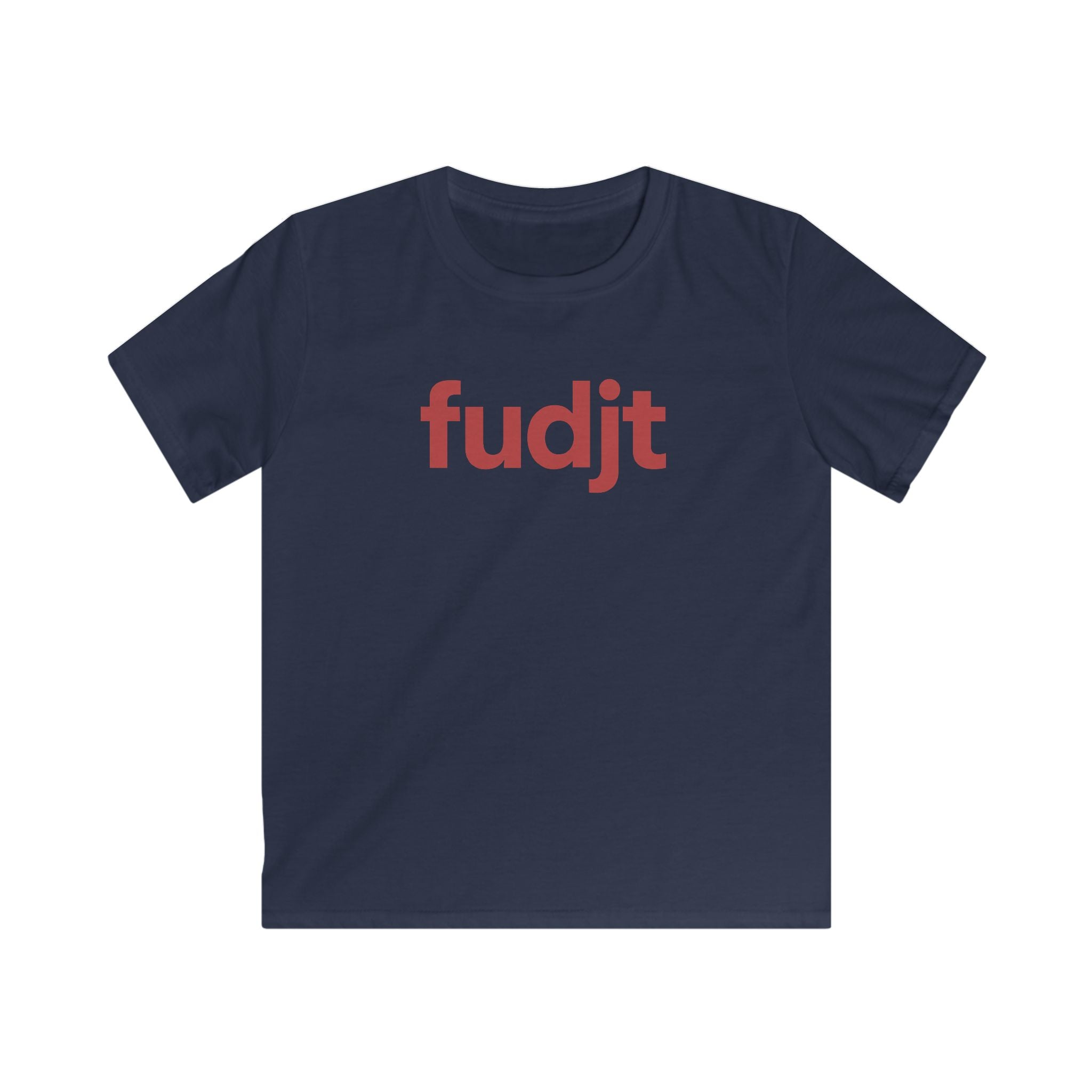 Trendy Kids Cool Red fudjt Logo Tee | 5 Colors