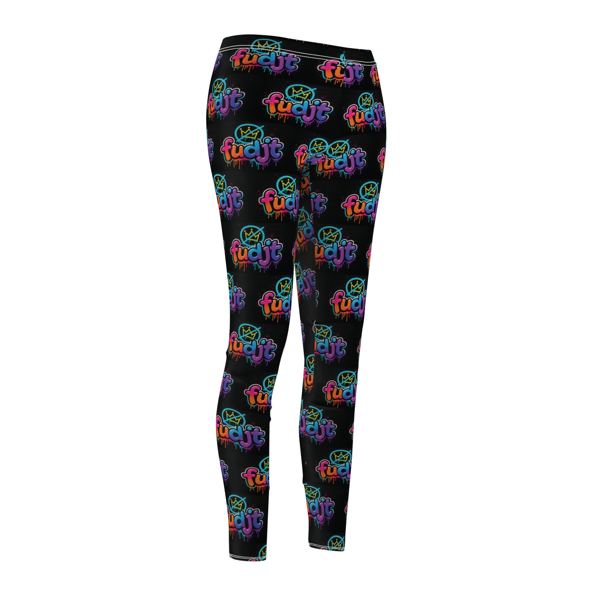 fudjt No Kings Clown Town 5 Leggings