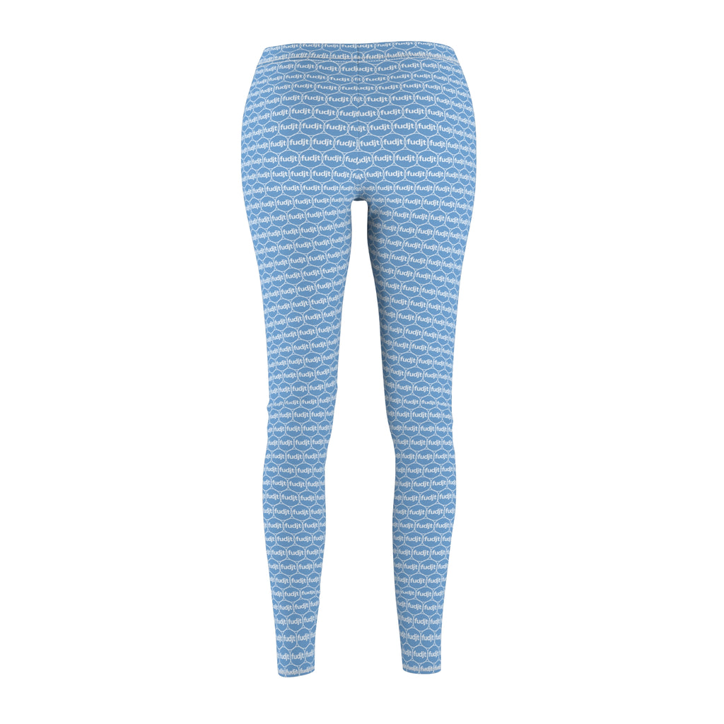 Light Blue fudjt Unbroken Chain 1.25 Casual Leggings