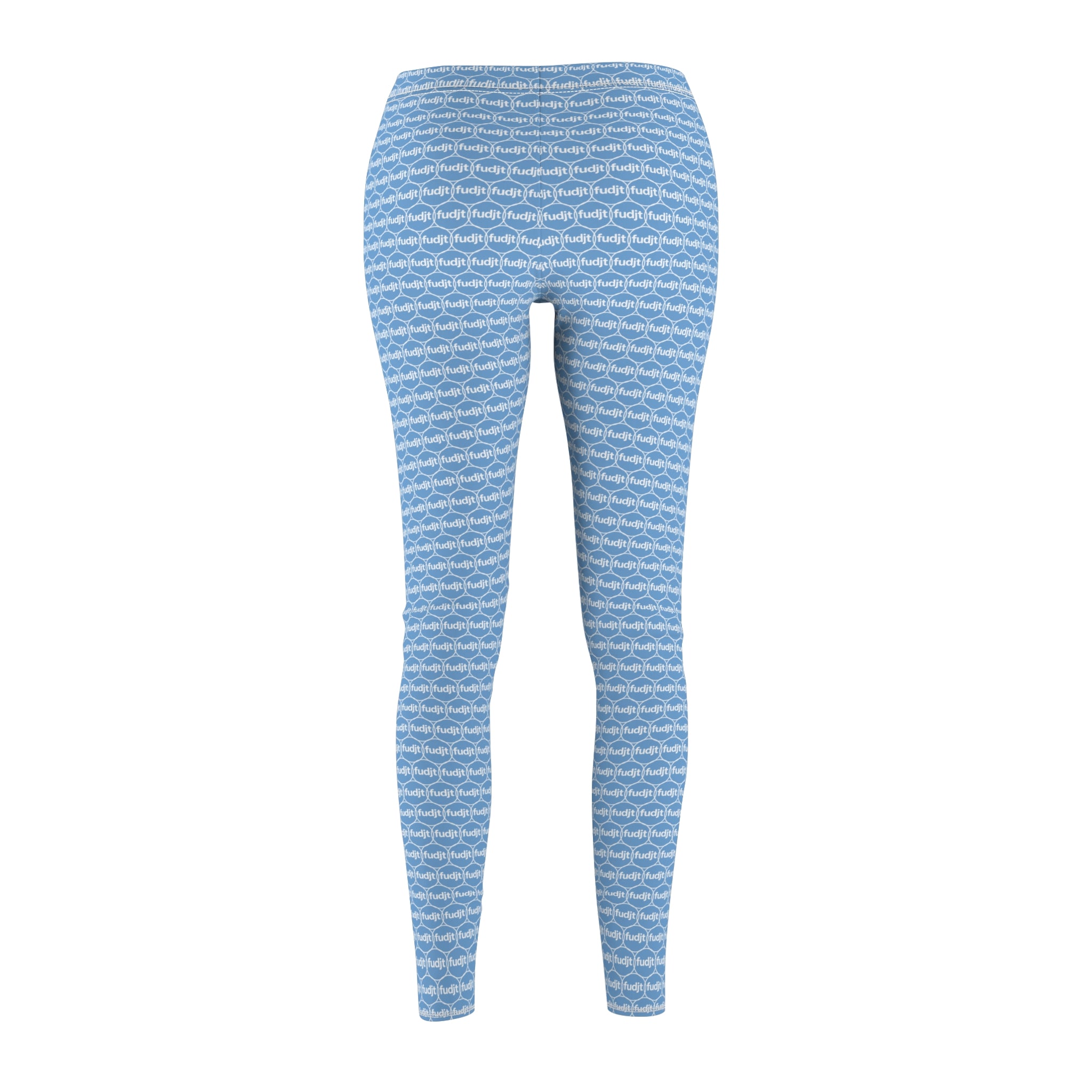 Light Blue fudjt Unbroken Chain 1.25 Casual Leggings