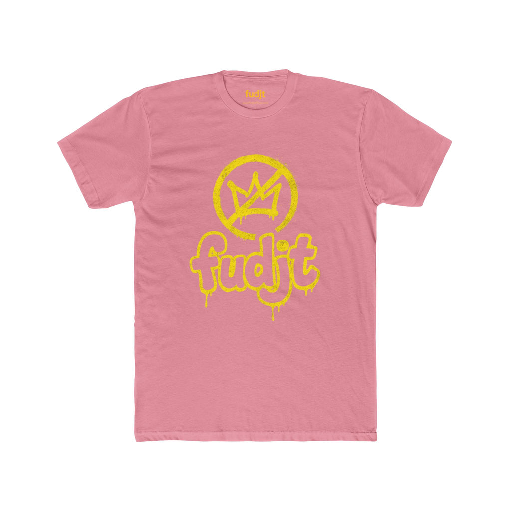 Golden fudjt No Kings Cotton Crew Tee | 12 Colors