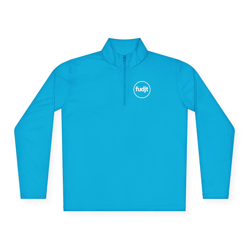Quarter-Zip Performance Pullover | fudjt Circle | 7 Colors