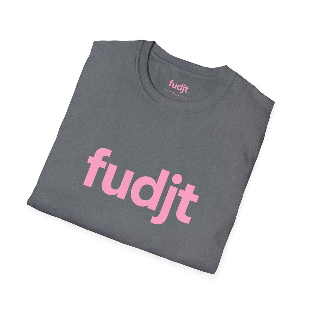 fudjt Everyday Style Pink logo Tee | 15 Colors