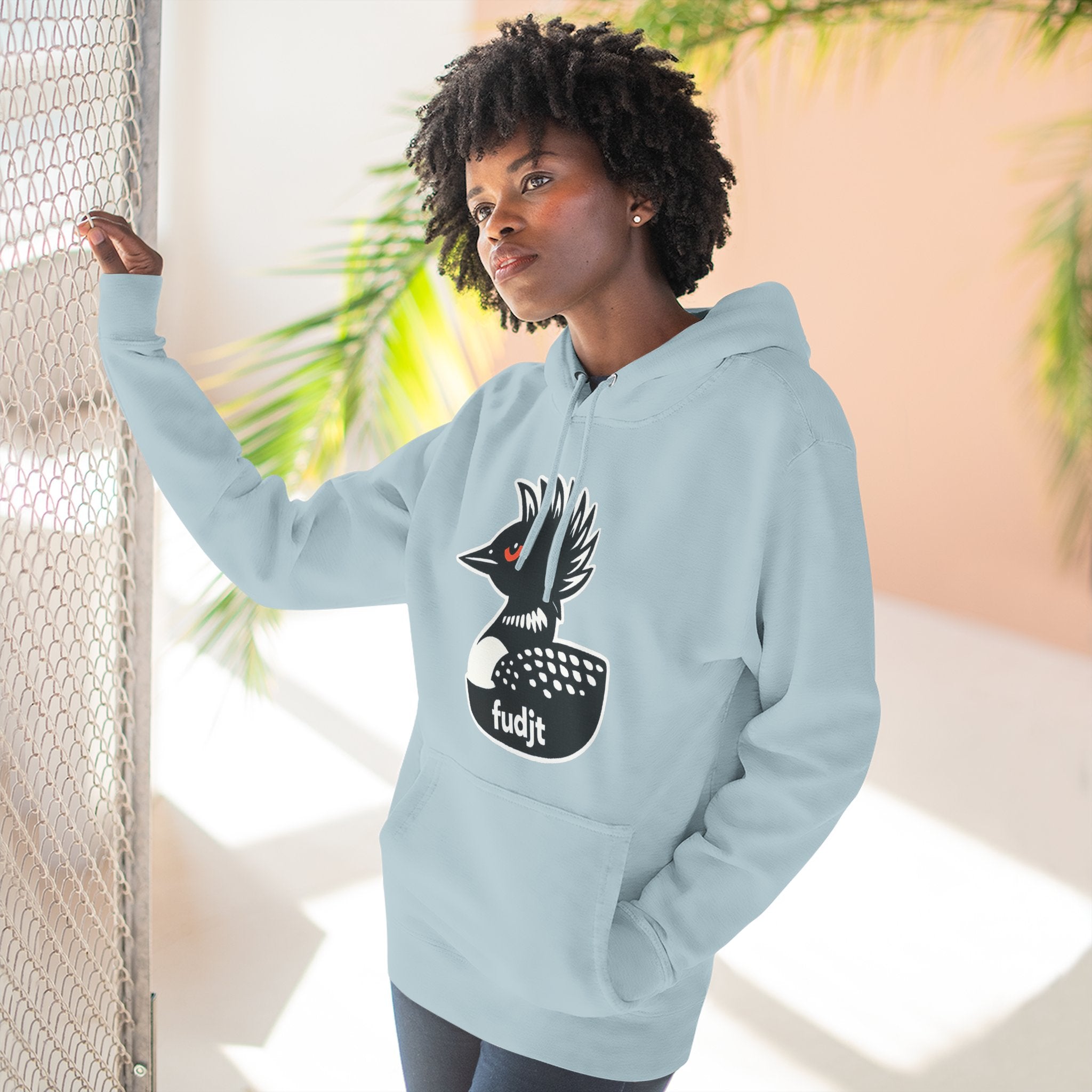 fudjt Rebel Loon Decoy Hoodie – Premium Fleece Pullover | 15 Colors