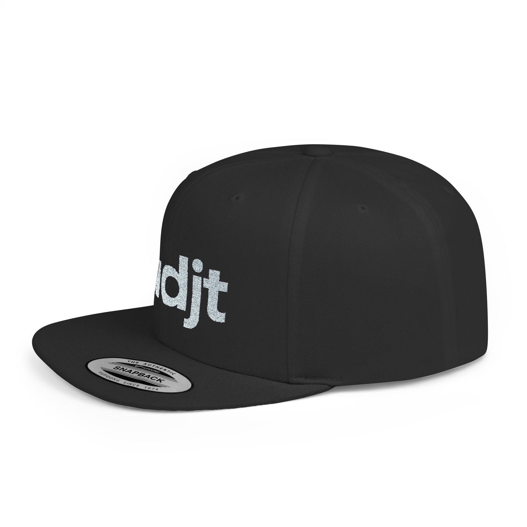 Stylish Flat Bill Snapback Gray fudjt Streetwear Logo Cap | 7 Colors