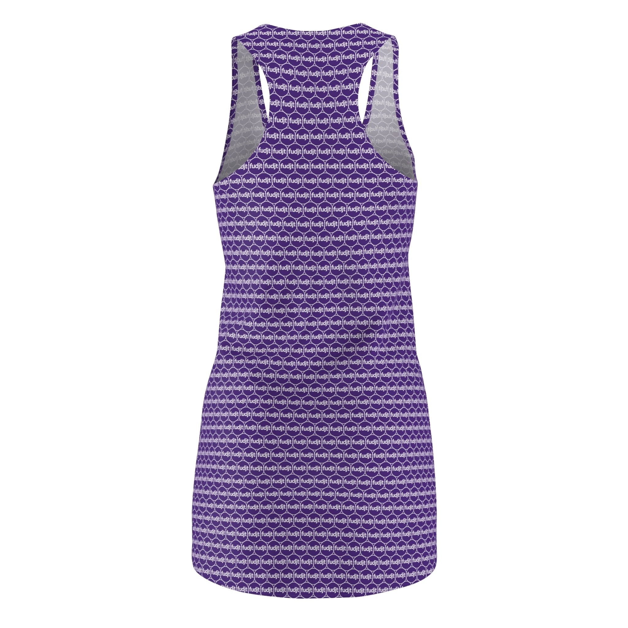 Purple fudjt Unbroken Chain 1.25 Chic Racerback Dress
