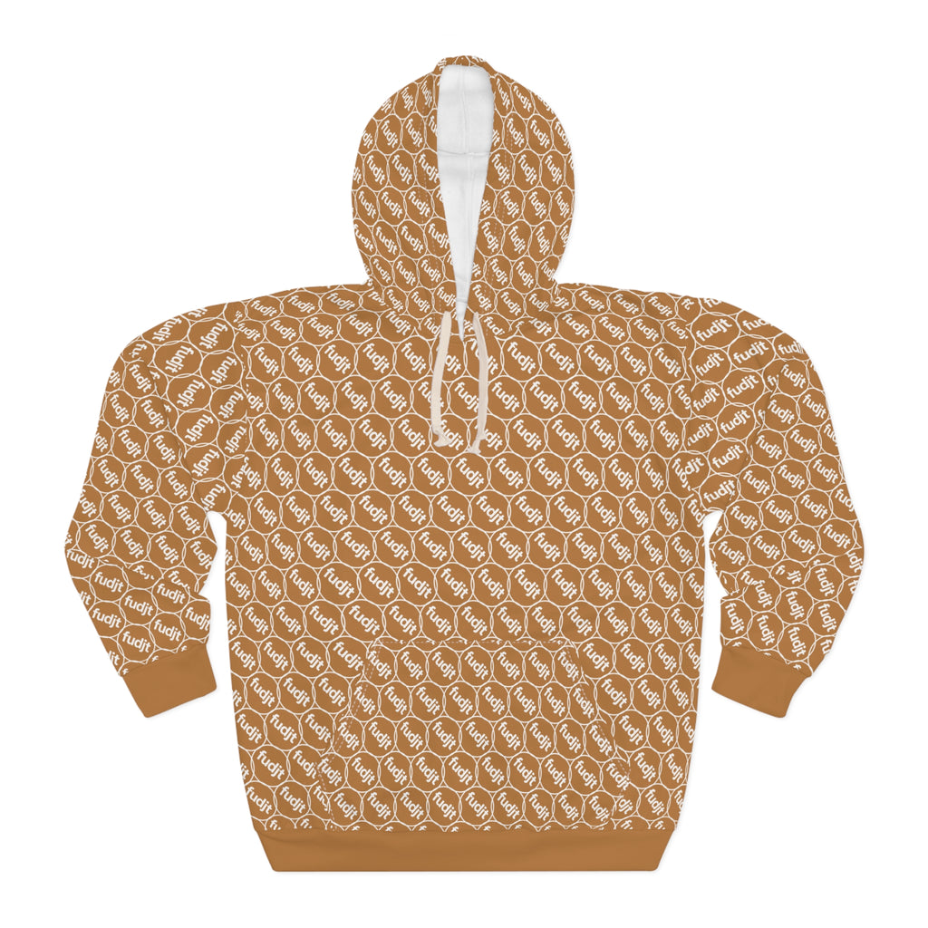 Light Brown fudjt Unbroken Chain Hoodie | All Over 2.5-45