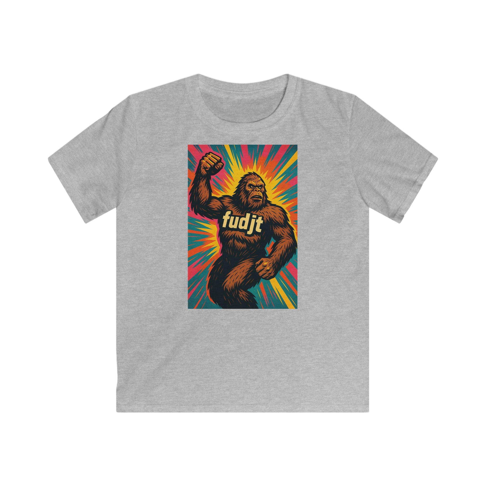 fudjt Kids Sasquatch Salute Tee | 5 Colors