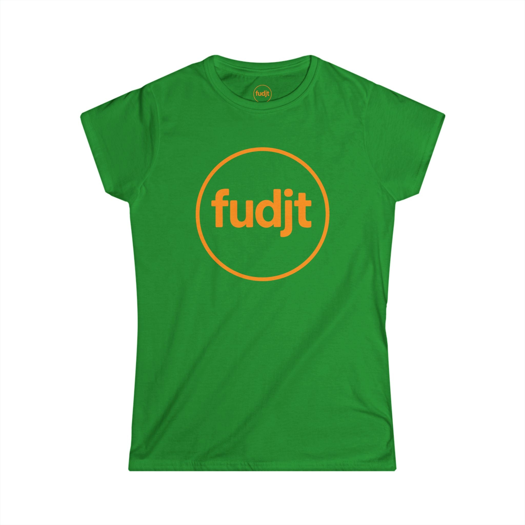 Orange fudjt Circle Women's Comfy Stylie Tee | 12 Colors